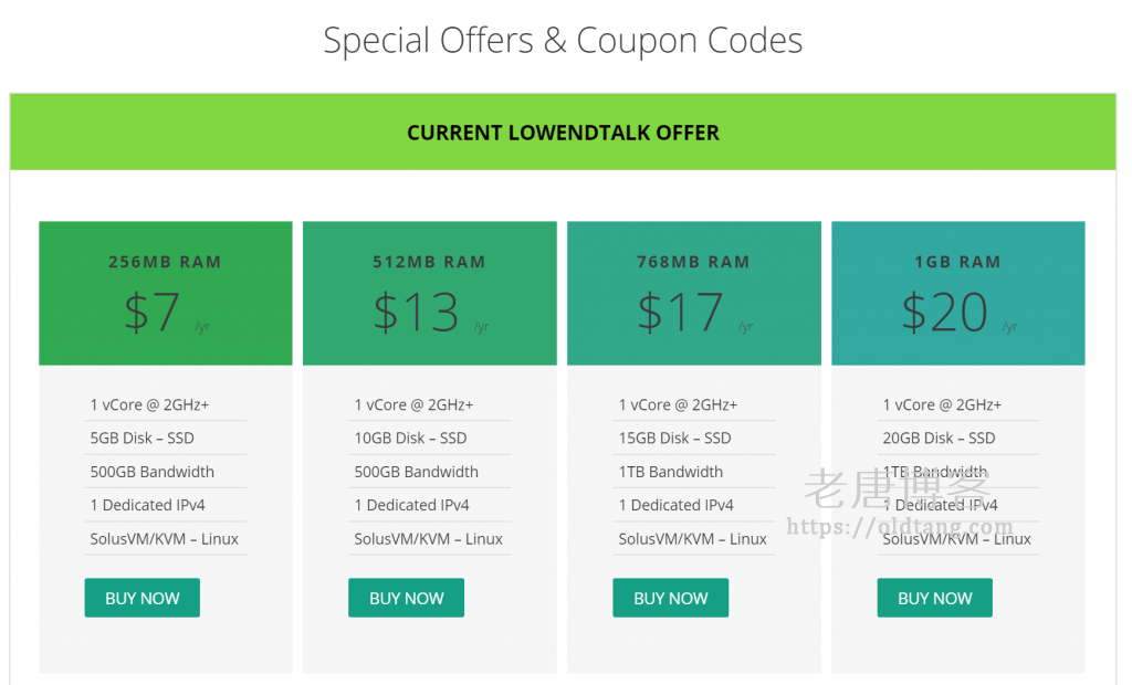 VirMach：$4.9/年，1核 256MB 5GB，超低价便宜 VPS 重现江湖-老唐笔记