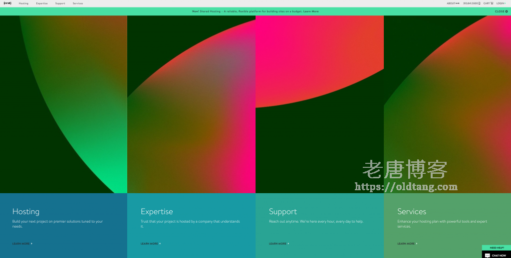 MediaTemple：高端虚拟主机，土豪建站选择，$20/月起，WP专用主机-老唐笔记