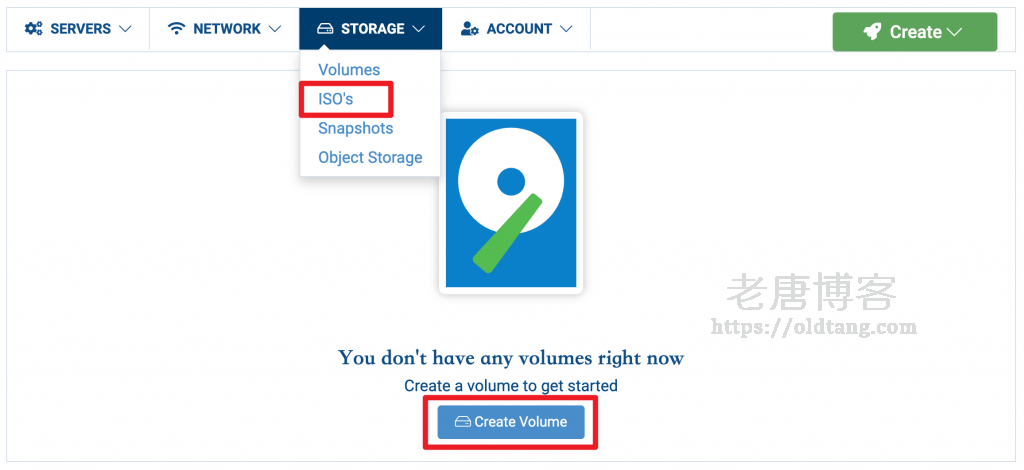 Hostwinds 上传自定义 ISO 镜像教程,安装你自己的 VPS 操作系统-老唐笔记