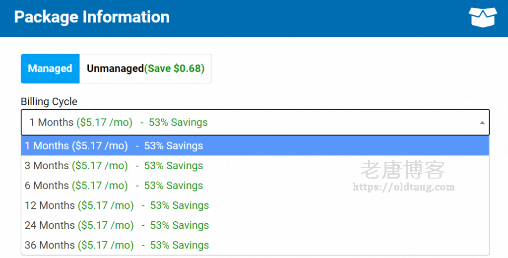 Hostwinds 购买教程:付款周期应该选择月付 半年付 年付 还是三年付?-老唐笔记
