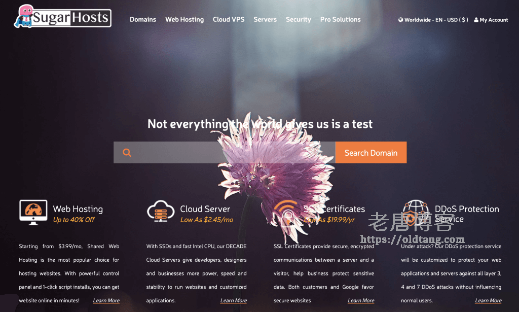 Sugarhosts 糖果主机:七折 20元/月起,洛杉矶 / 香港 CN2 GIA-老唐笔记