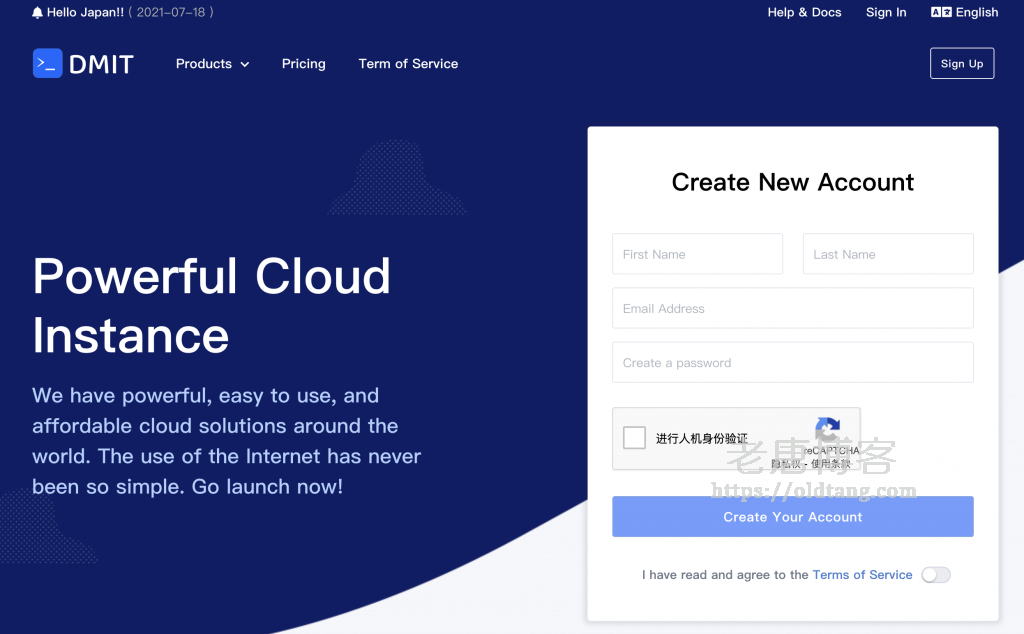 DMIT.IO 推出日本机房（Tokyo Lite）普通线路/年付五折仅$65美元-老唐笔记
